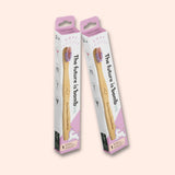 2 Pack - KIDS Unicorn Bamboo Toothbrush