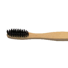 Charcoal Bamboo Toothbrushes 4-pack